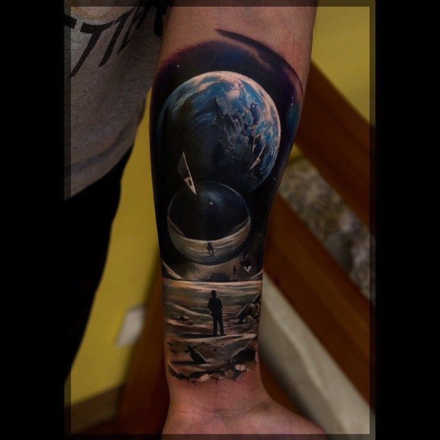 Mirror Ball Unknown World tattoo Best Tattoo Ideas Gallery