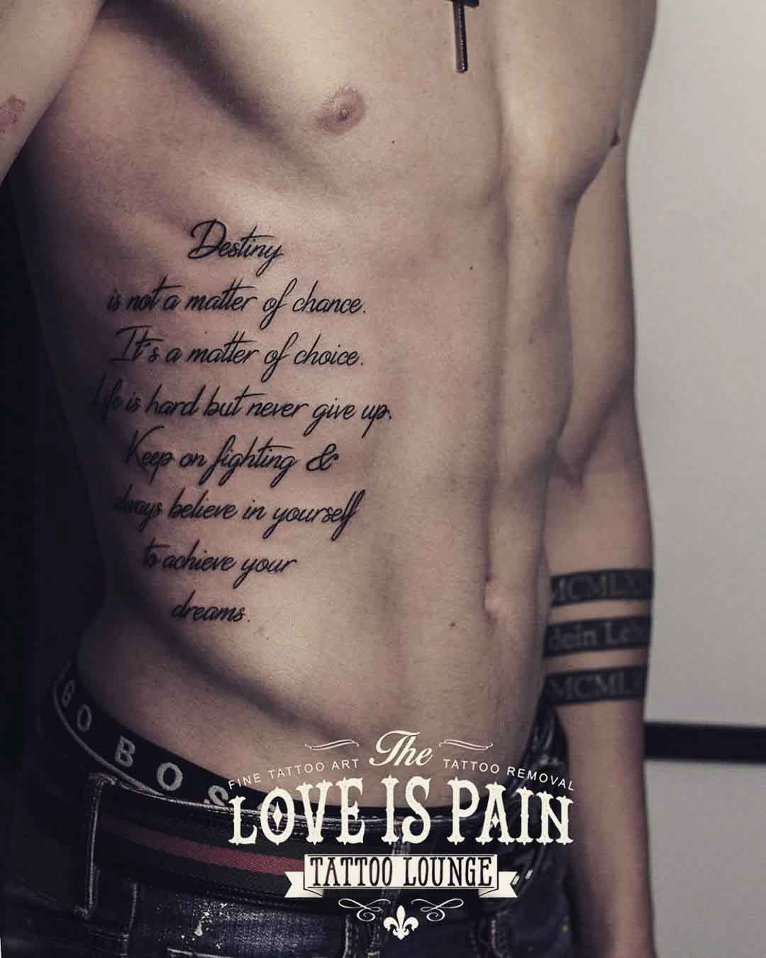 MacBro Tattoo - Cursive writing Love you mom dad #tattoo... | Facebook