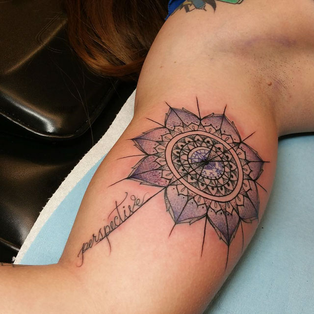 Mandala Perspective Tattoo Best Tattoo Ideas Gallery