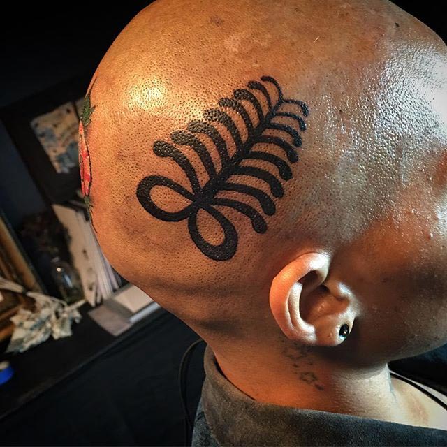 Tribal Head Tattoo Best Tattoo Ideas Gallery