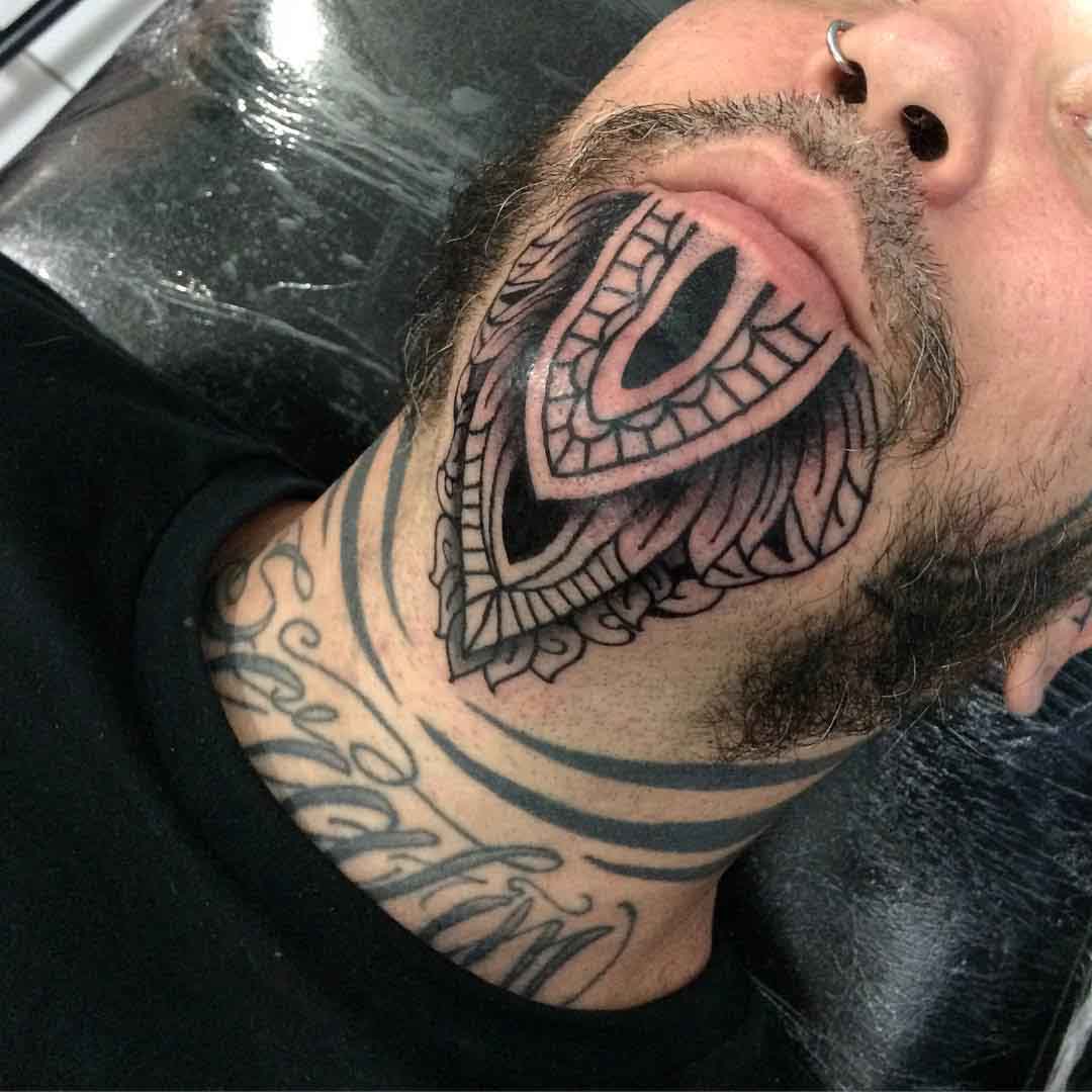 Tattoo on Chin Best Tattoo Ideas Gallery