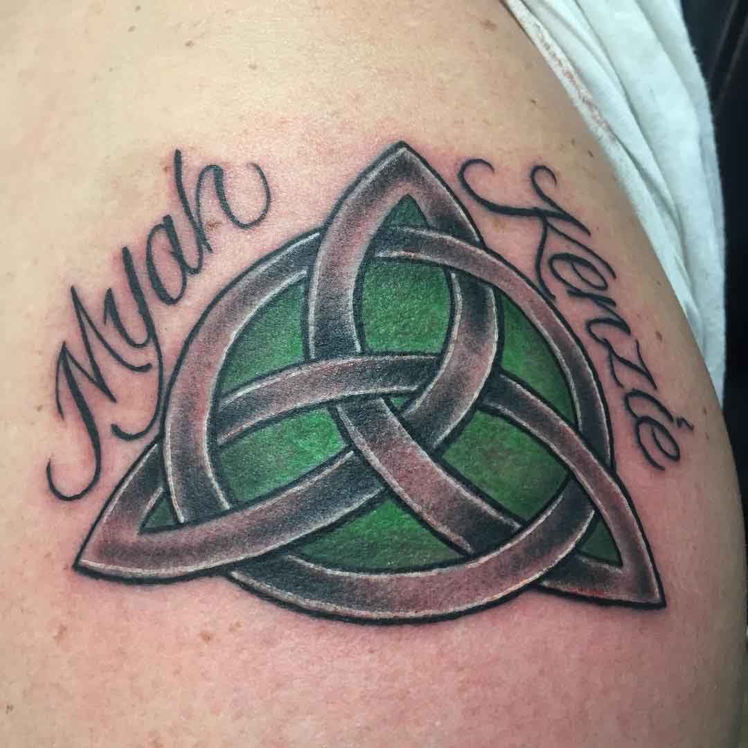 Celtic Knot Trinity Tattoo by tattoosbyscottybing