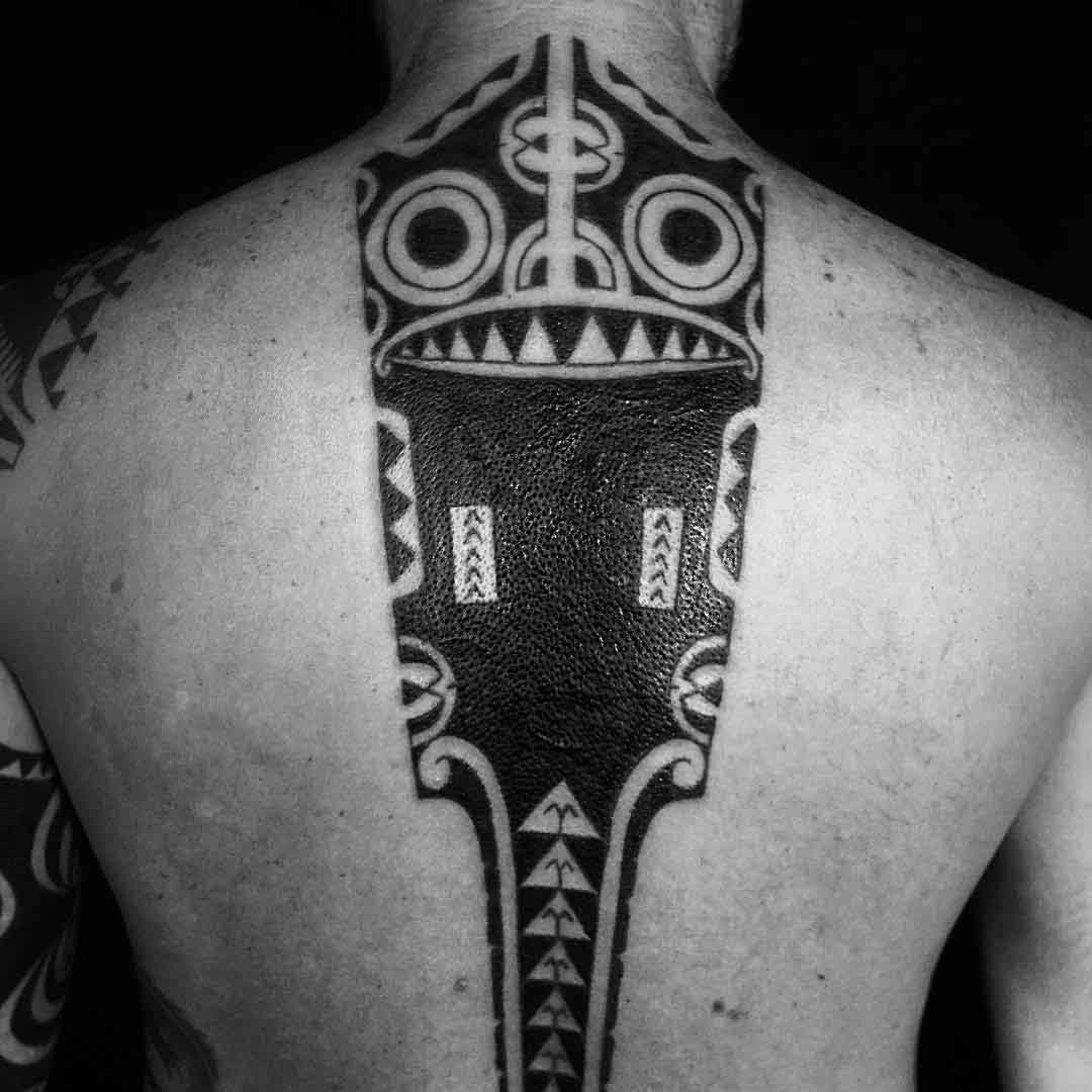 Maori Chest Tattoo Designs Best Tattoo Ideas Gallery   Maori Tattoo On Back By Igor Kampman 1 