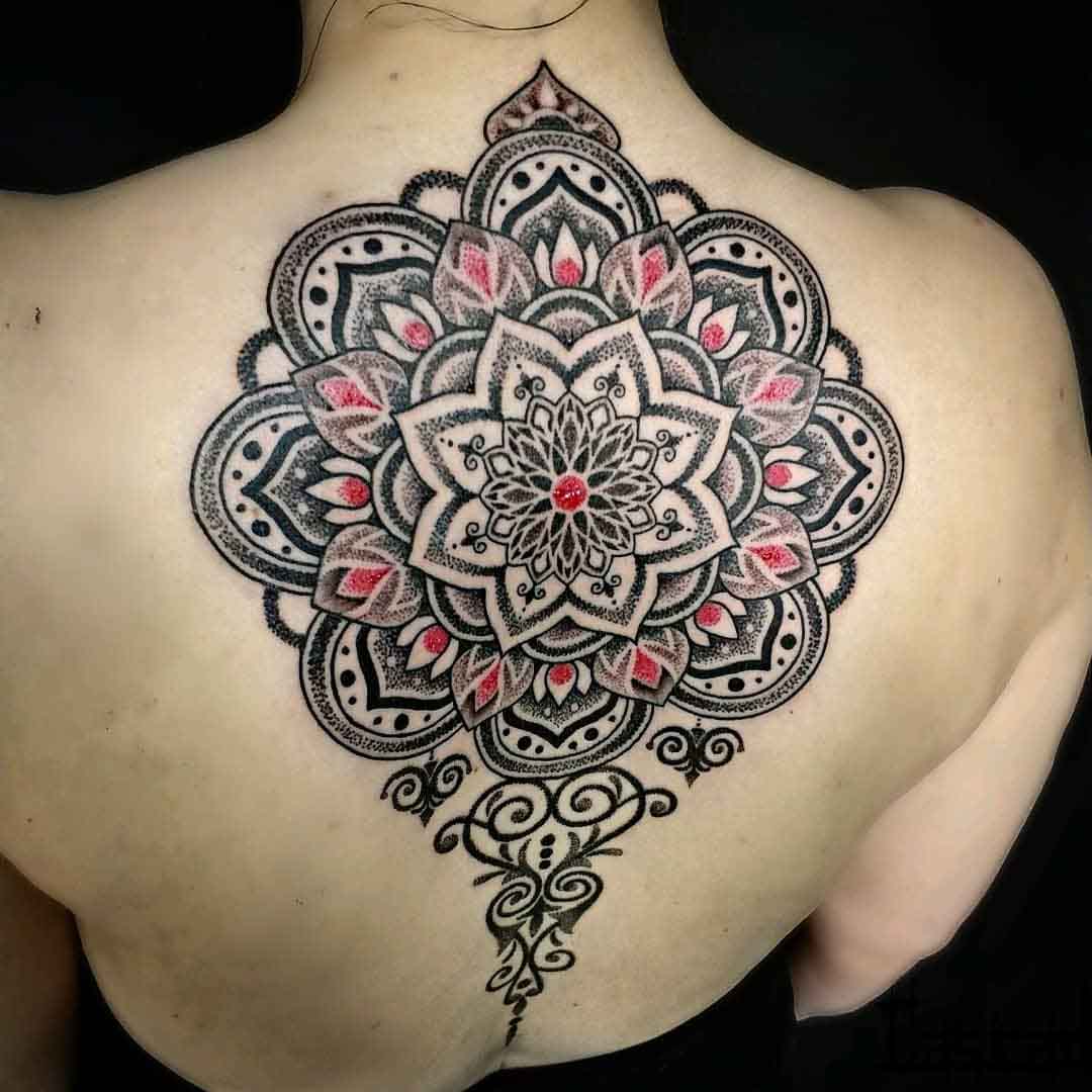 Shoulder Girl Mandala Dotwork Tattoo By Anthony Ortega Best Tattoo Ideas Gallery 5609