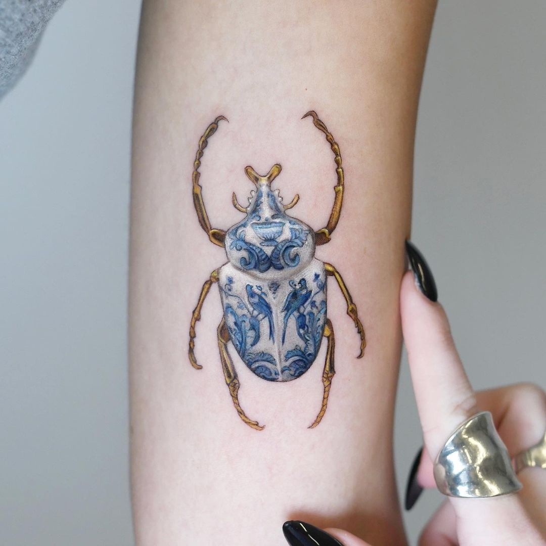 Ancient Egypt Scarab Tattoo Best Tattoo Ideas Gallery